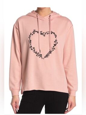 NWT C&C California Print Heart Hoodie - S, M